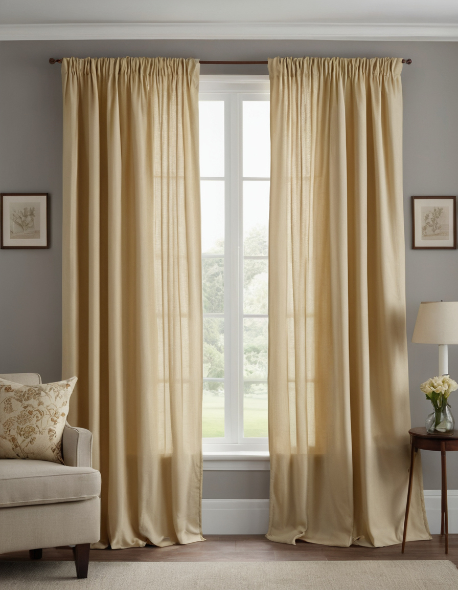 Practical visual for Curtains and sheers must be compared as a complete specification